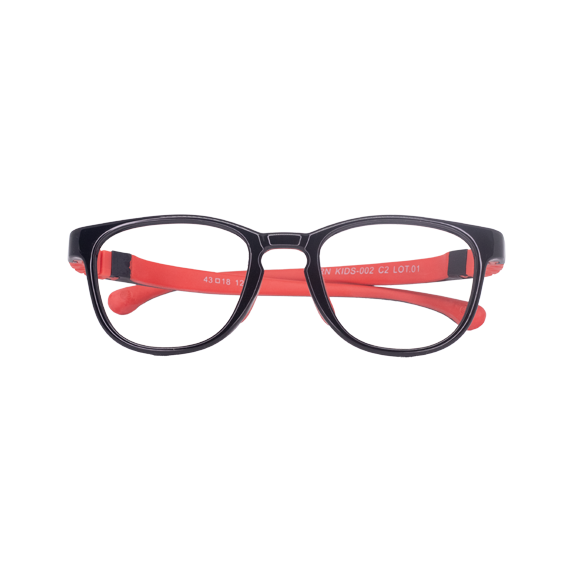 LENTES BRANA KIDS DE PASTA COLOR NEGRO - BRN-KIDS-002