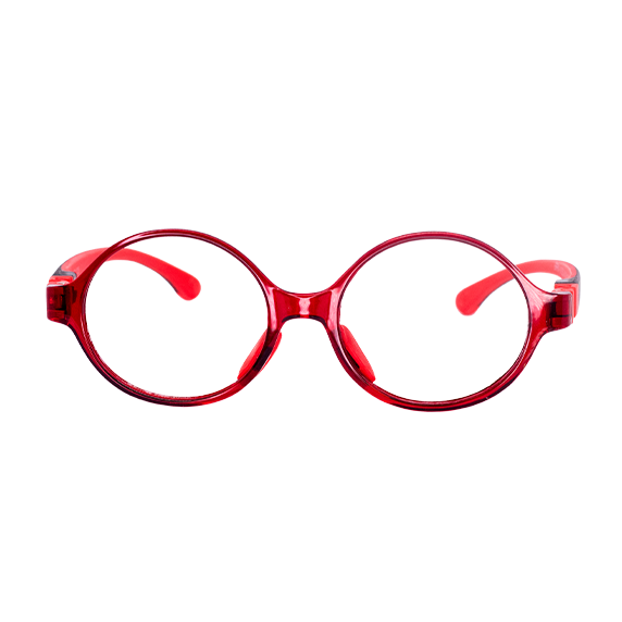 LENTES BRANA KIDS DE PASTA COLOR ROJO - BRN-KIDS-010