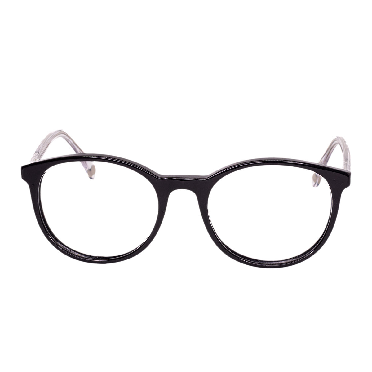 LENTES GERONA DE ACETATO COLOR NEGRO  - GER-005