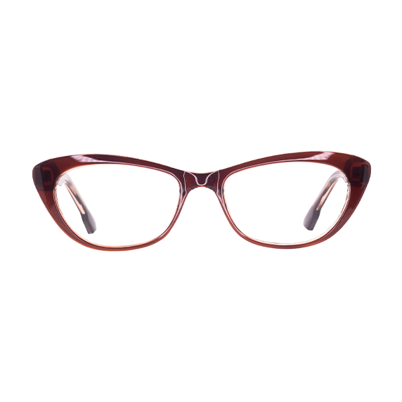 LENTES BRANA DE PASTA COLOR CAFÉ/CRISTAL - BRN-097