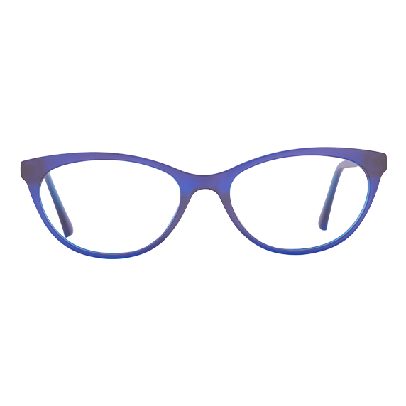 LENTES BRANA DE PASTA COLOR AZUL/CRISTAL - BRN-098