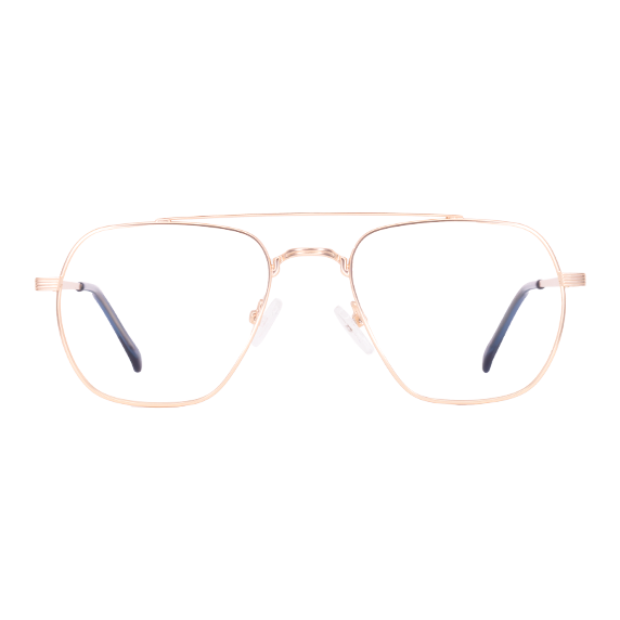 LENTES HAZEN DE METAL COLOR DORADO/AZUL - HZN - 040
