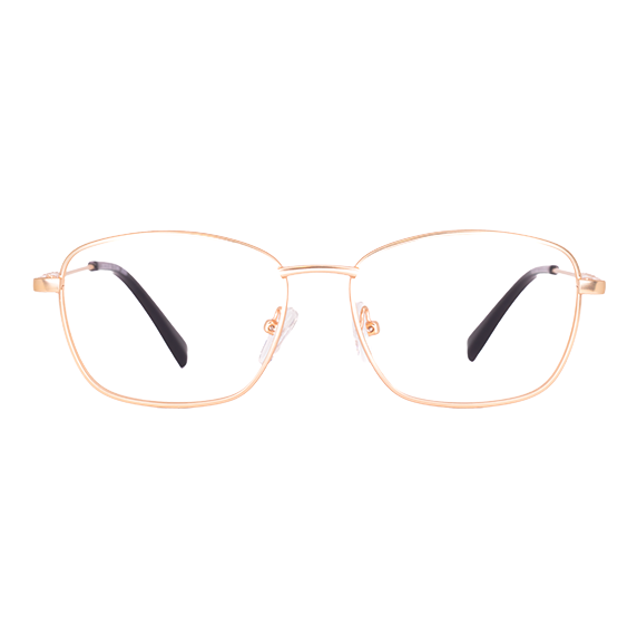 LENTES HAZEN DE METAL COLOR DORADO/NEGRO -HZN - 042